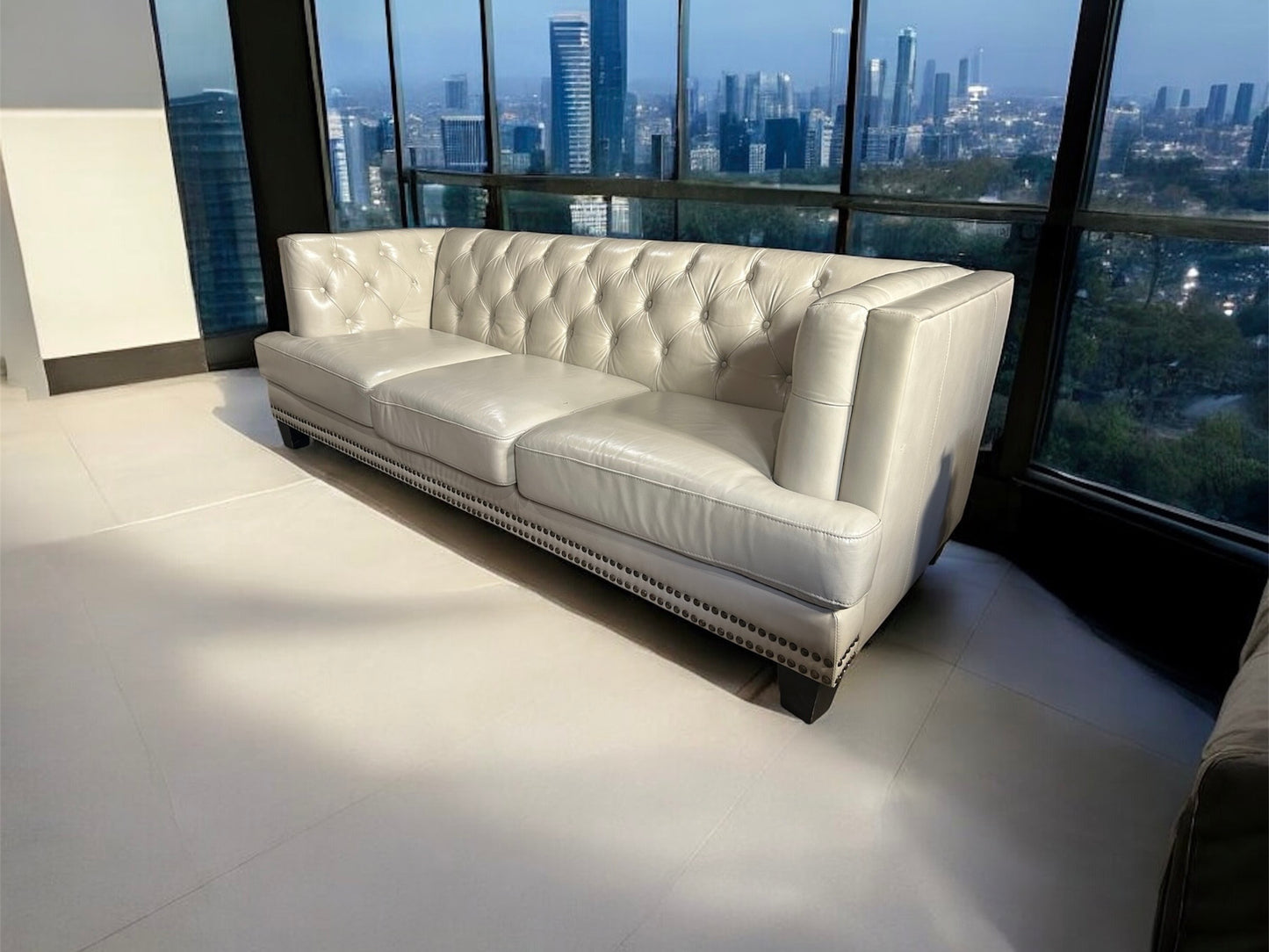 Top Grain Leather Sofa