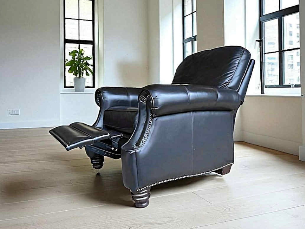 Top Grain Leather Recliner