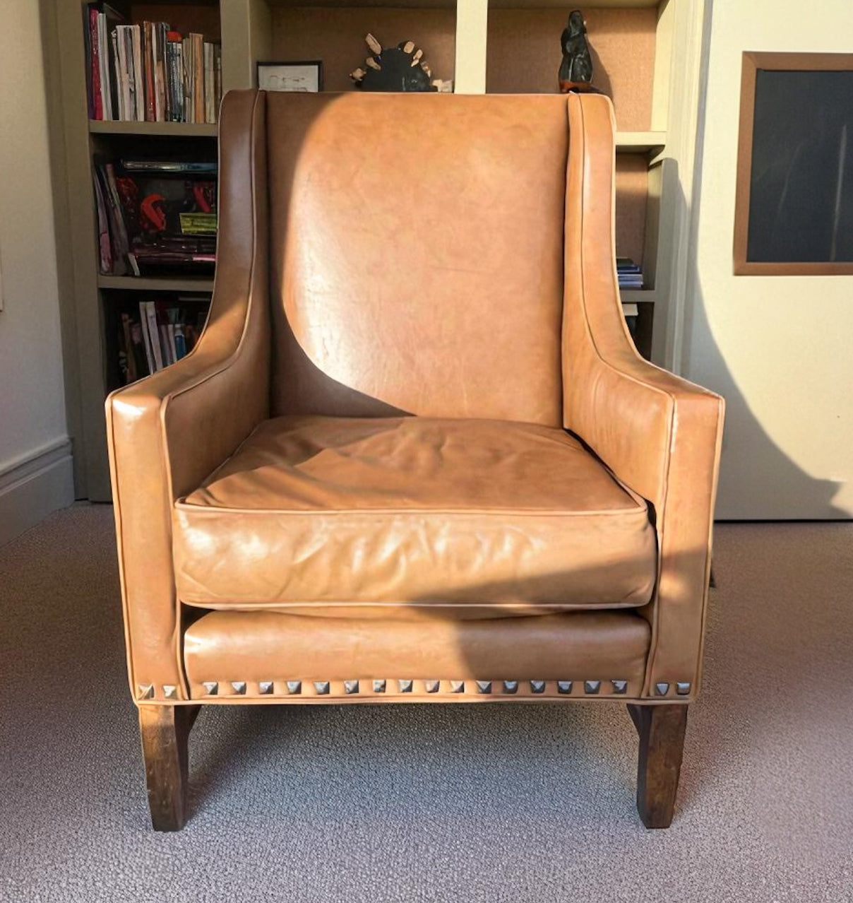Semi-Aniline Leather Chairs