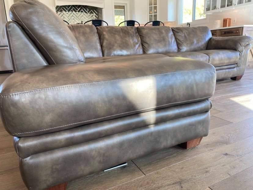 La-Z-Boy Top Grain Leather Sectional