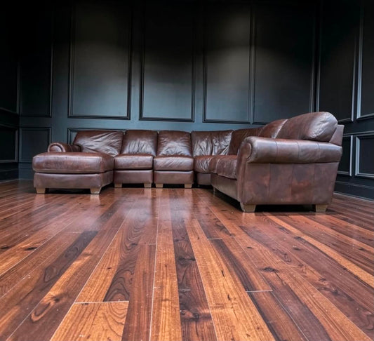 Top Grain Leather Sectional