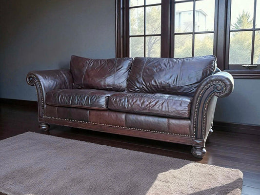 Bernhardt High End Leather Sofa