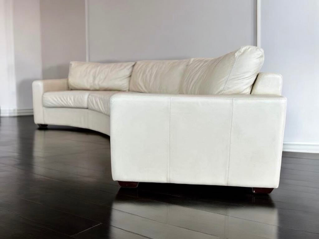 Large Top Grain Leather Sofa