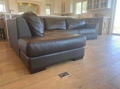 Urban Barn Leather Sectional