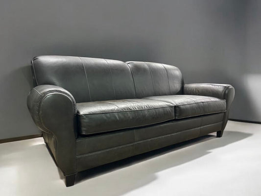 Semi-Aniline Leather Sofa