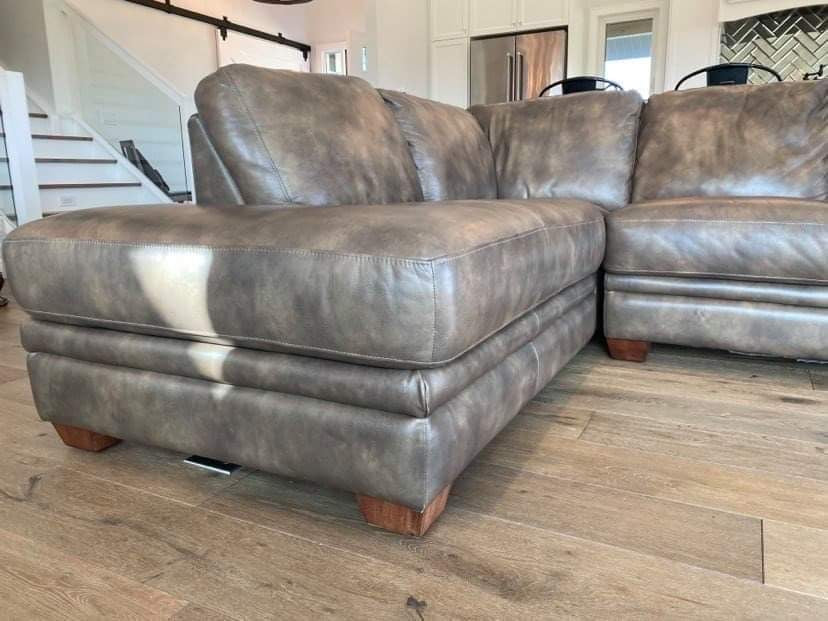 La-Z-Boy Top Grain Leather Sectional