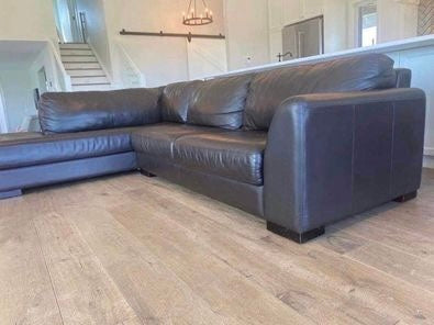 Urban Barn Leather Sectional
